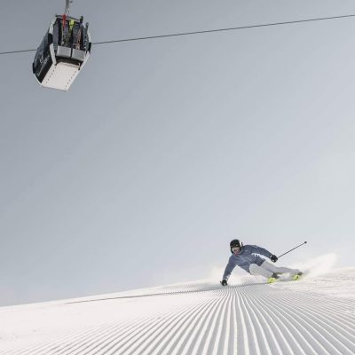 Winter skiing